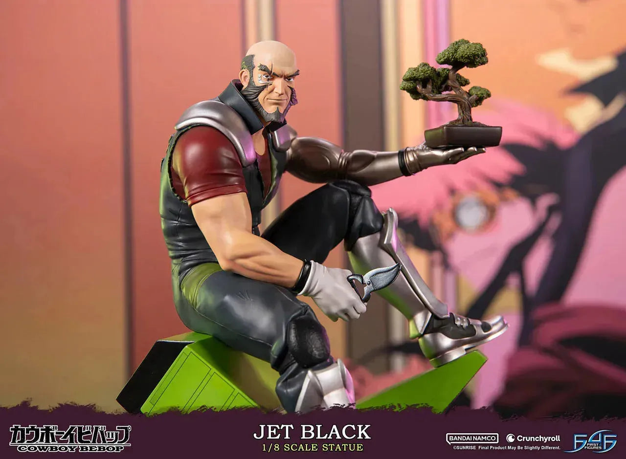 F4FCBJET8ST Cowboy Bebop - Jet Black 1:8 Scale Statue - First 4 Figures - Titan Pop Culture