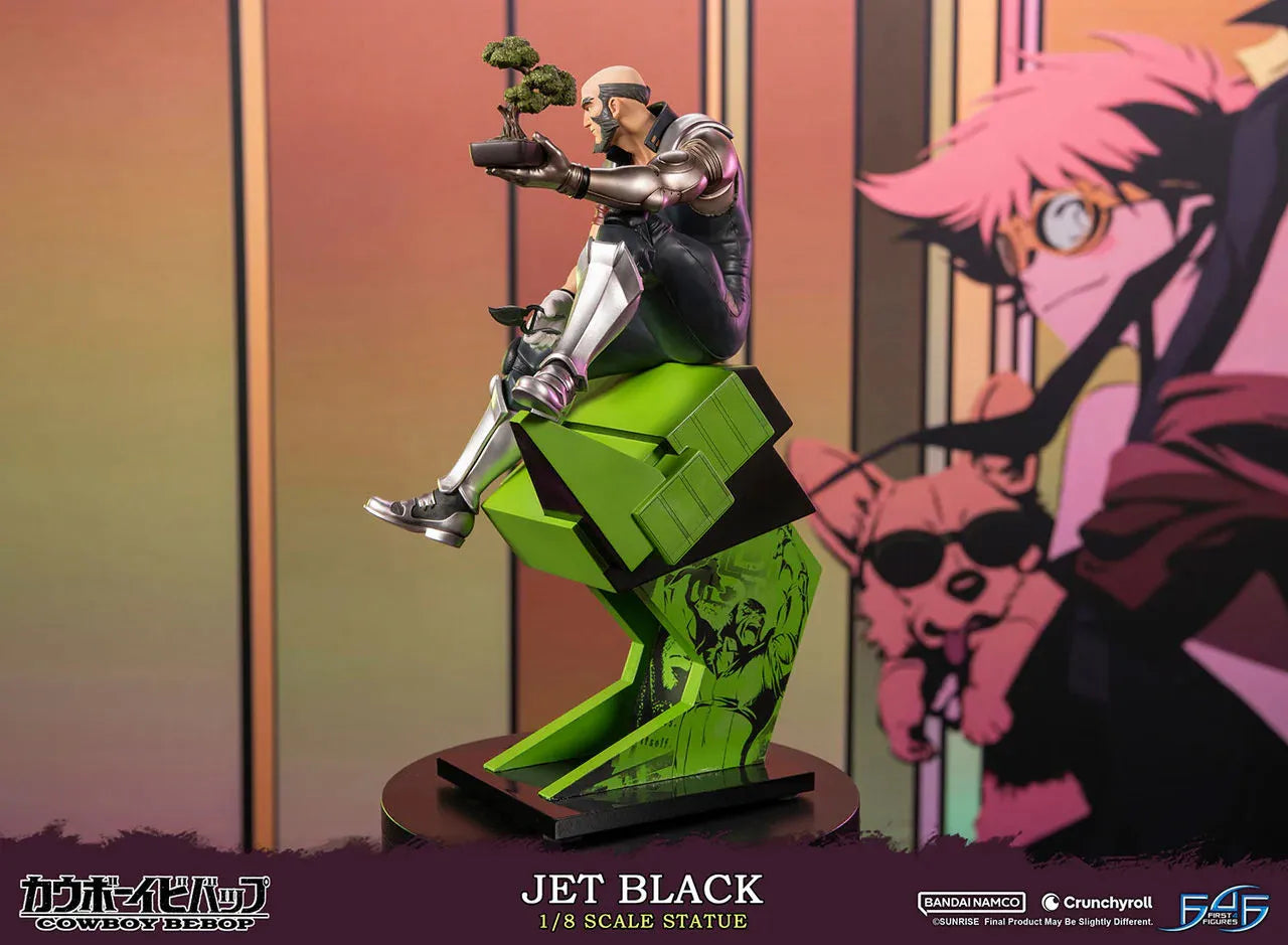 F4FCBJET8ST Cowboy Bebop - Jet Black 1:8 Scale Statue - First 4 Figures - Titan Pop Culture