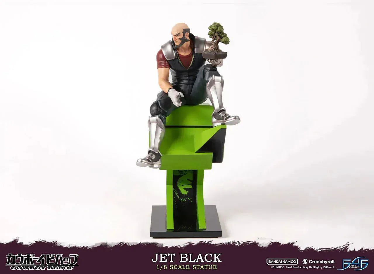 F4FCBJET8ST Cowboy Bebop - Jet Black 1:8 Scale Statue - First 4 Figures - Titan Pop Culture