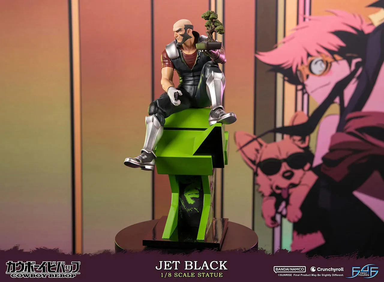 F4FCBJET8ST Cowboy Bebop - Jet Black 1:8 Scale Statue - First 4 Figures - Titan Pop Culture