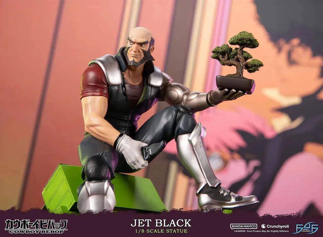 F4FCBJET8ST Cowboy Bebop - Jet Black 1:8 Scale Statue - First 4 Figures - Titan Pop Culture