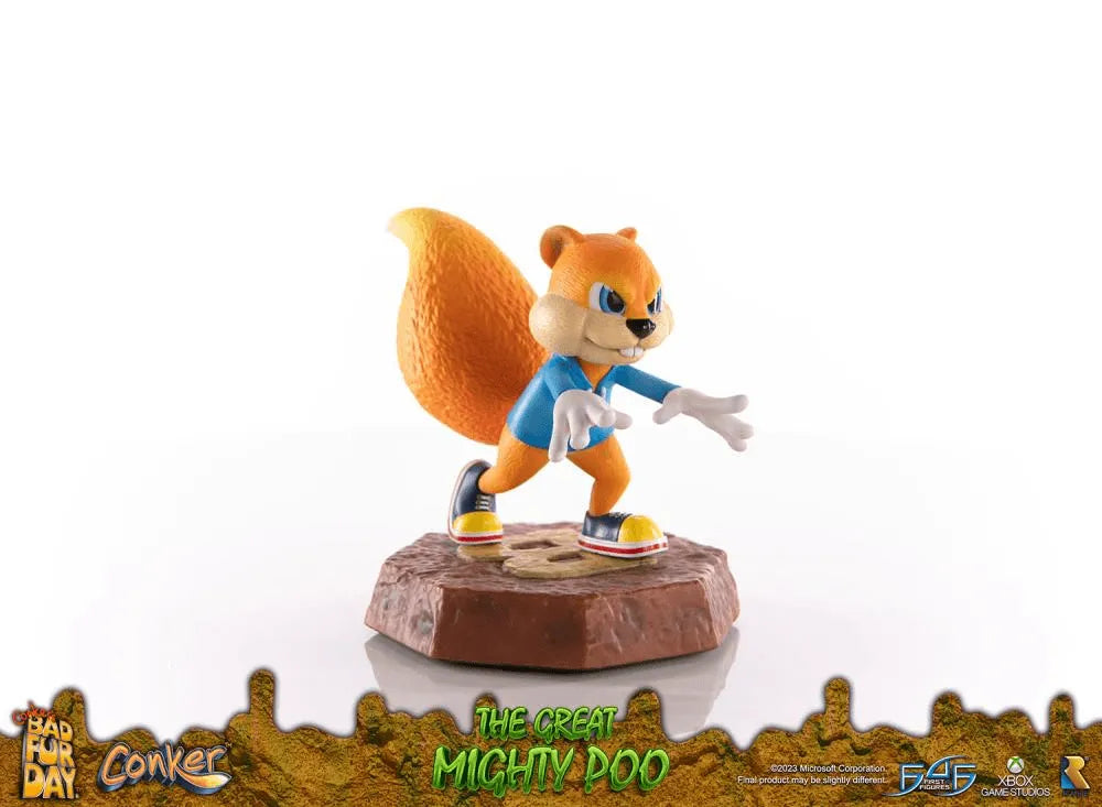 F4FCONMPST Conker's Bad Fur Day - The Great Mighty Poo Statue - First 4 Figures - Titan Pop Culture