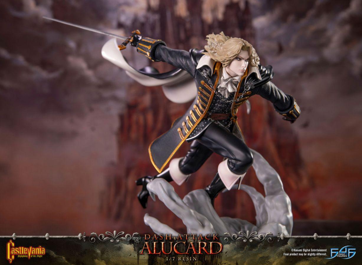 F4FCVSALST Castlevania: Symphony of the Night - Dash Attack Alucard Statue - First 4 Figures - Titan Pop Culture