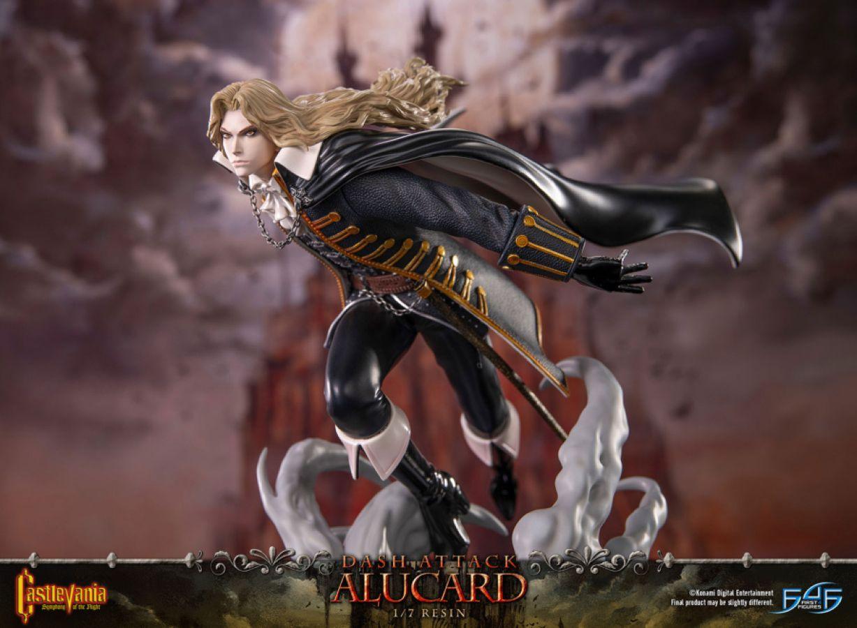 F4FCVSALST Castlevania: Symphony of the Night - Dash Attack Alucard Statue - First 4 Figures - Titan Pop Culture