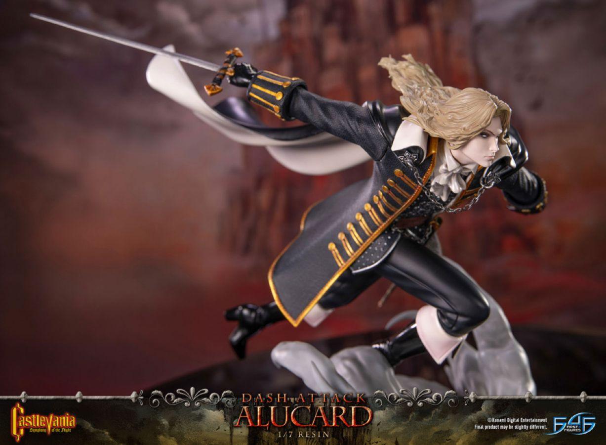 F4FCVSALST Castlevania: Symphony of the Night - Dash Attack Alucard Statue - First 4 Figures - Titan Pop Culture