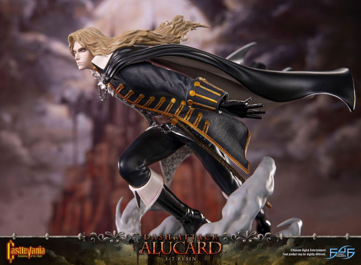 F4FCVSALST Castlevania: Symphony of the Night - Dash Attack Alucard Statue - First 4 Figures - Titan Pop Culture