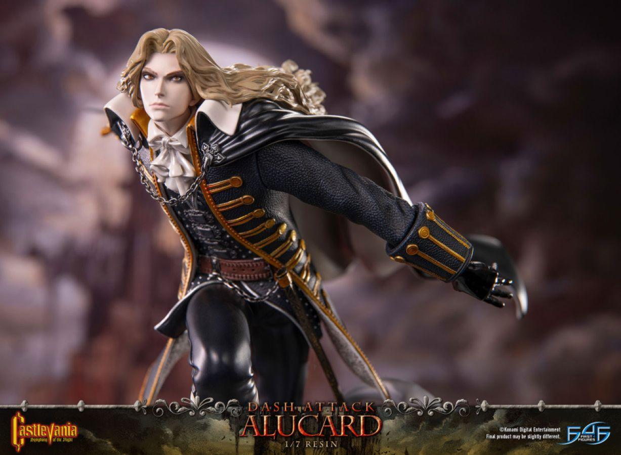 F4FCVSALST Castlevania: Symphony of the Night - Dash Attack Alucard Statue - First 4 Figures - Titan Pop Culture