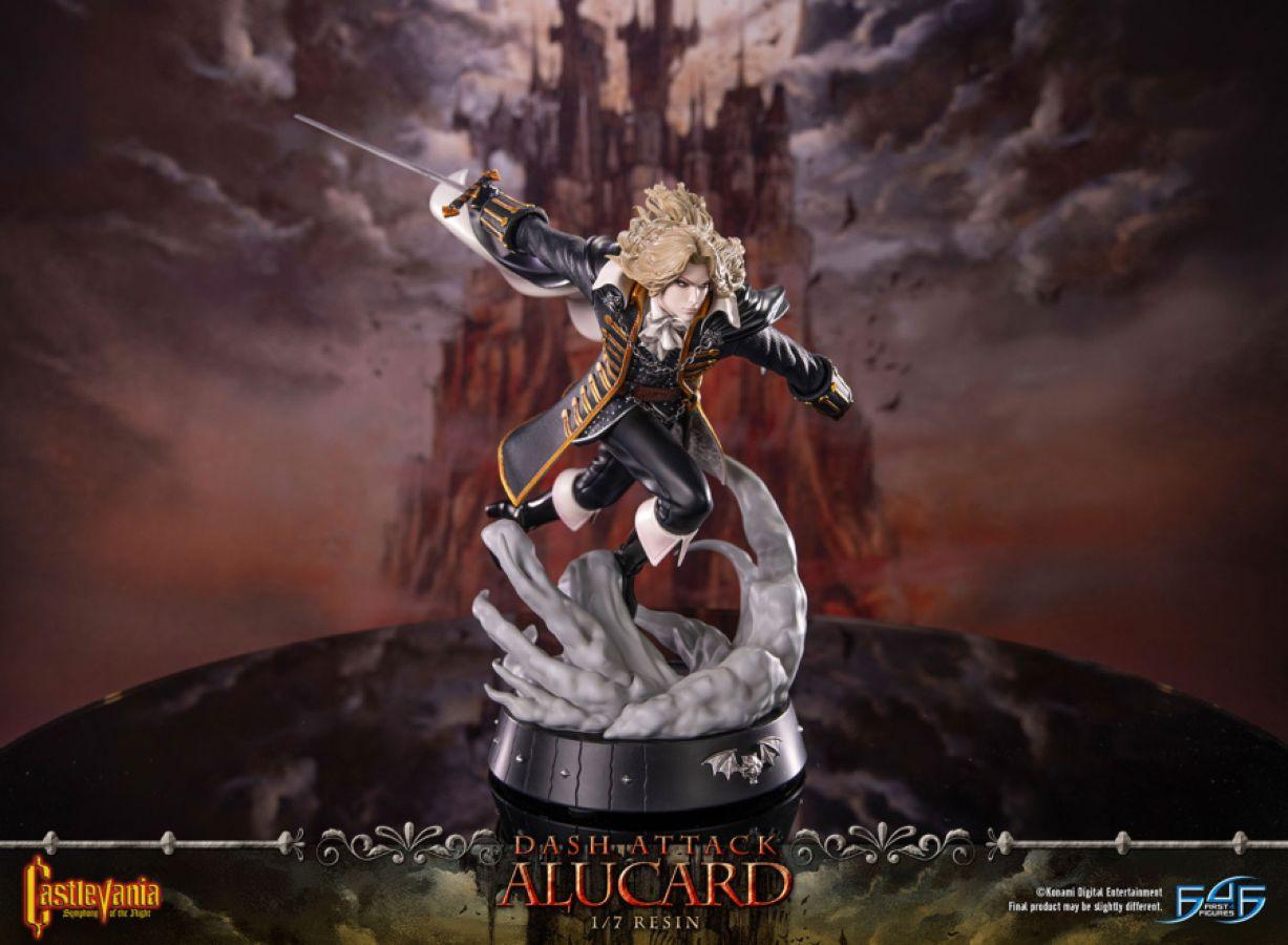 F4FCVSALST Castlevania: Symphony of the Night - Dash Attack Alucard Statue - First 4 Figures - Titan Pop Culture