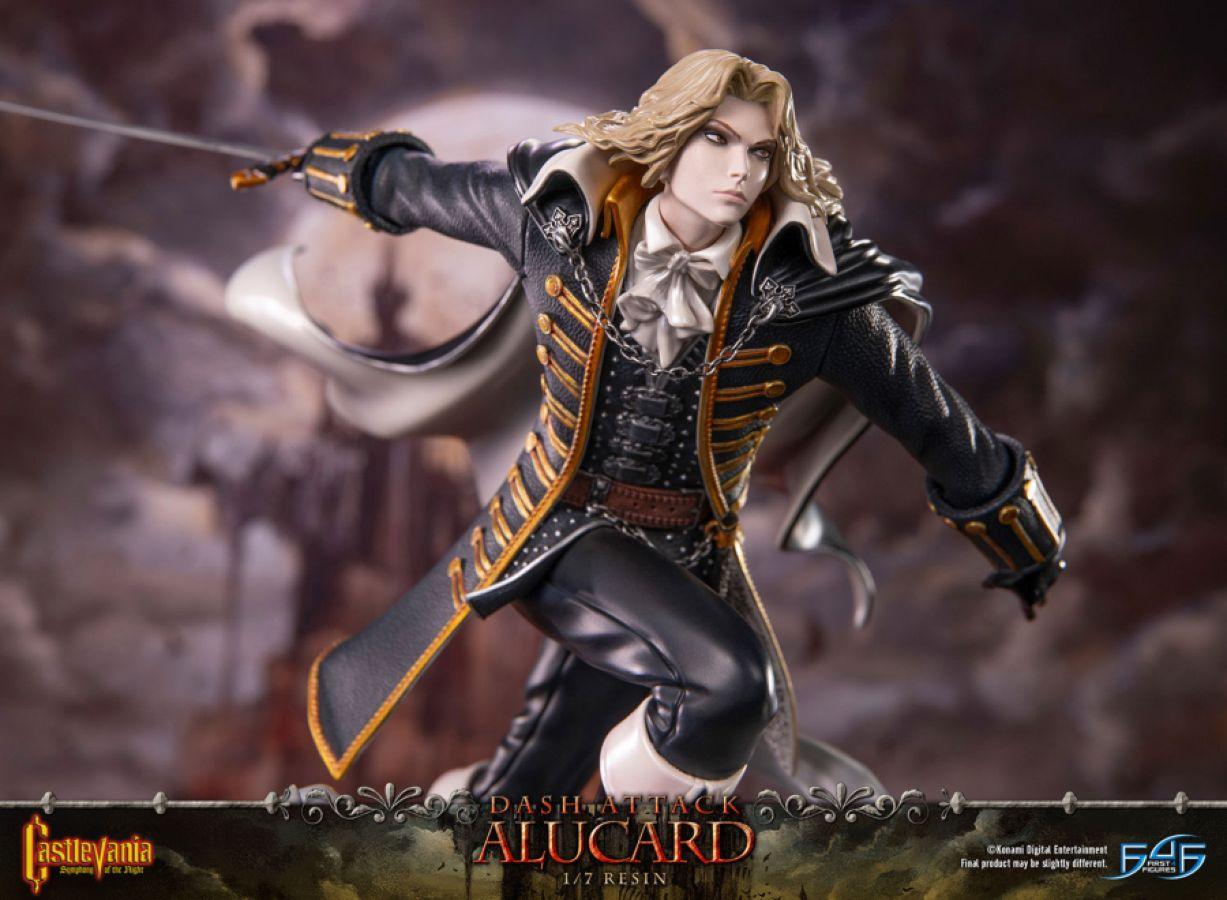 F4FCVSALST Castlevania: Symphony of the Night - Dash Attack Alucard Statue - First 4 Figures - Titan Pop Culture