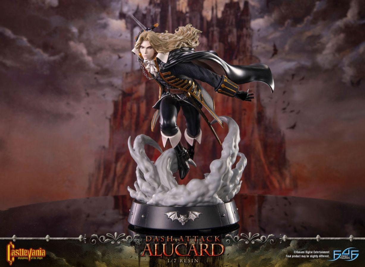 F4FCVSALST Castlevania: Symphony of the Night - Dash Attack Alucard Statue - First 4 Figures - Titan Pop Culture