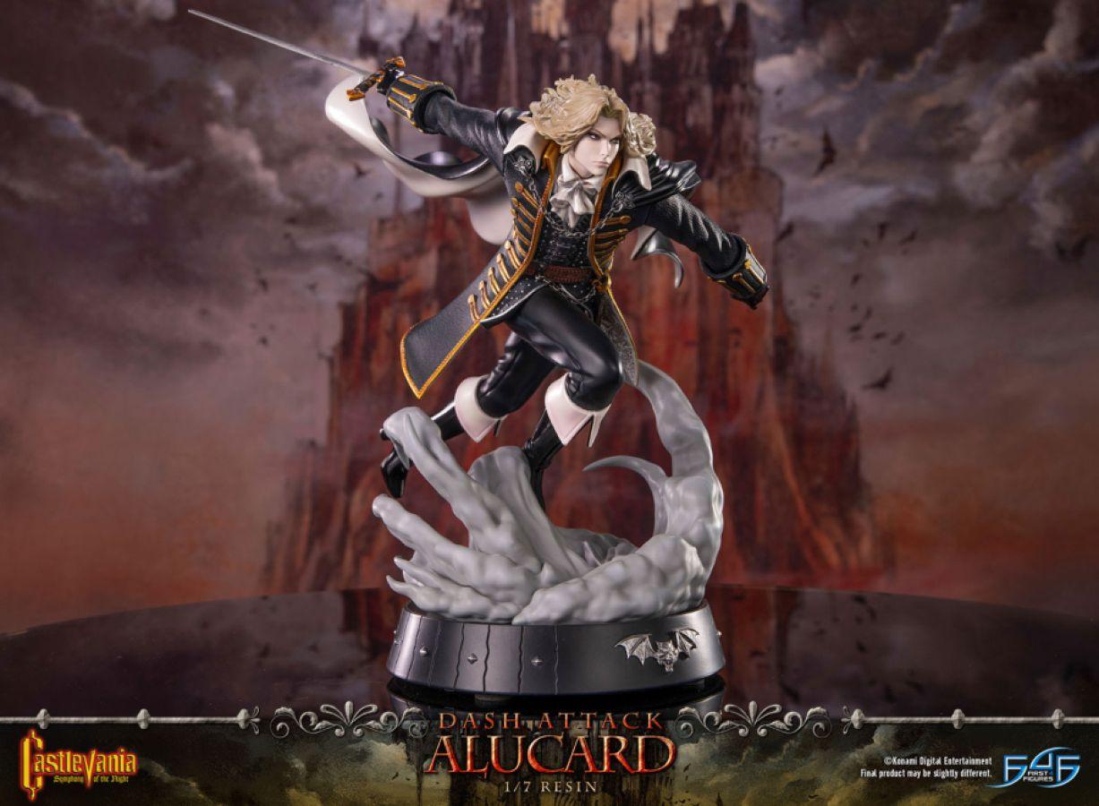 F4FCVSALST Castlevania: Symphony of the Night - Dash Attack Alucard Statue - First 4 Figures - Titan Pop Culture