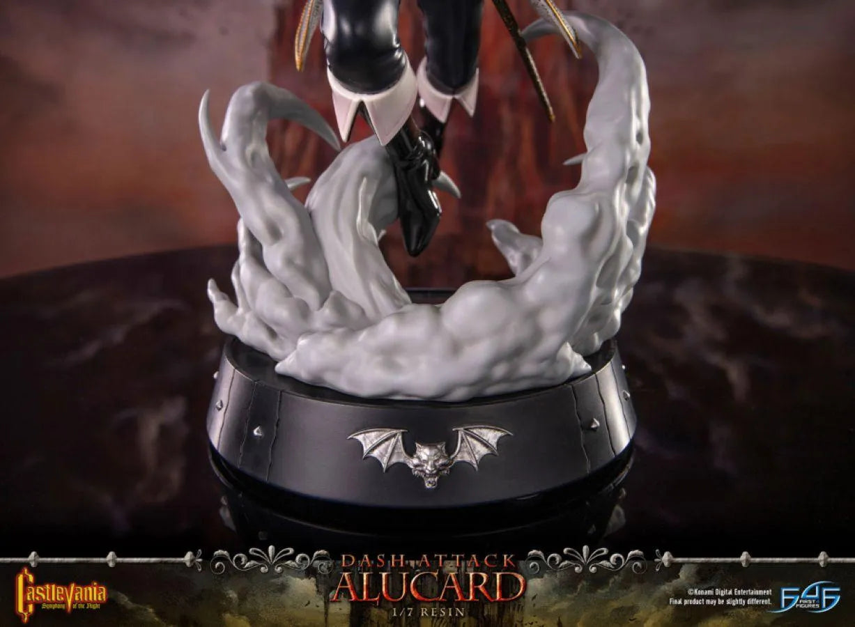 F4FCVSALST Castlevania: Symphony of the Night - Dash Attack Alucard Statue - First 4 Figures - Titan Pop Culture