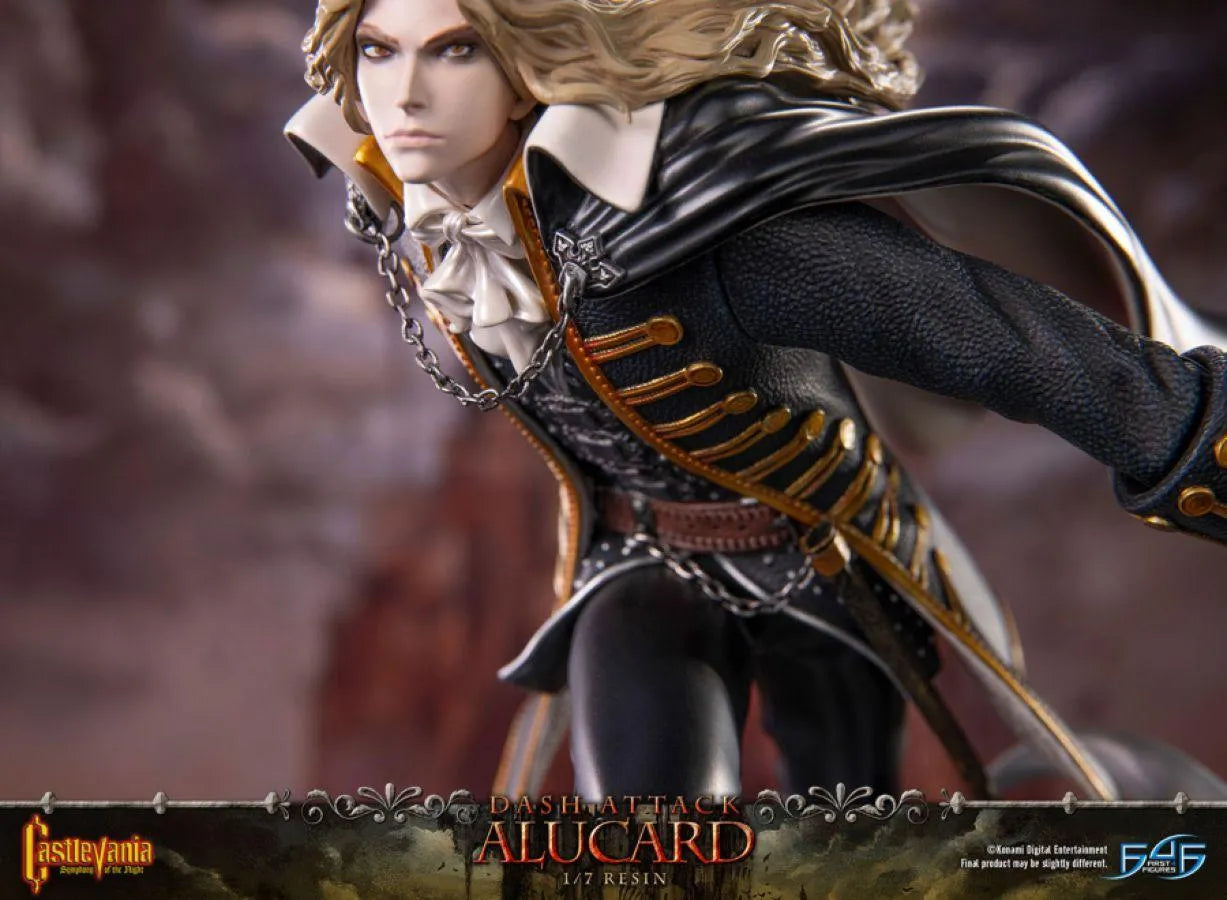 F4FCVSALST Castlevania: Symphony of the Night - Dash Attack Alucard Statue - First 4 Figures - Titan Pop Culture