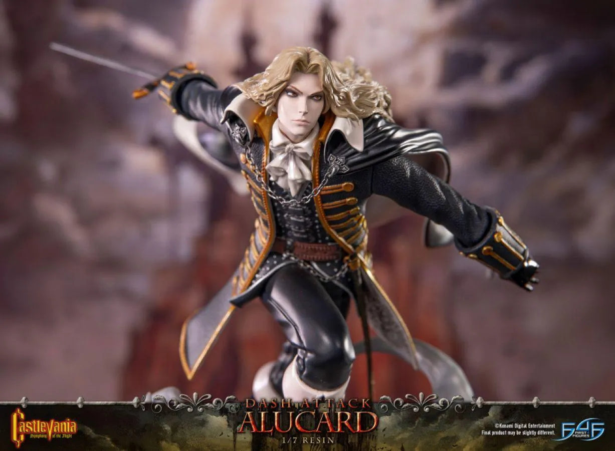 F4FCVSALST Castlevania: Symphony of the Night - Dash Attack Alucard Statue - First 4 Figures - Titan Pop Culture