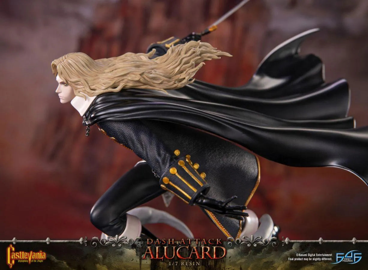 F4FCVSALST Castlevania: Symphony of the Night - Dash Attack Alucard Statue - First 4 Figures - Titan Pop Culture