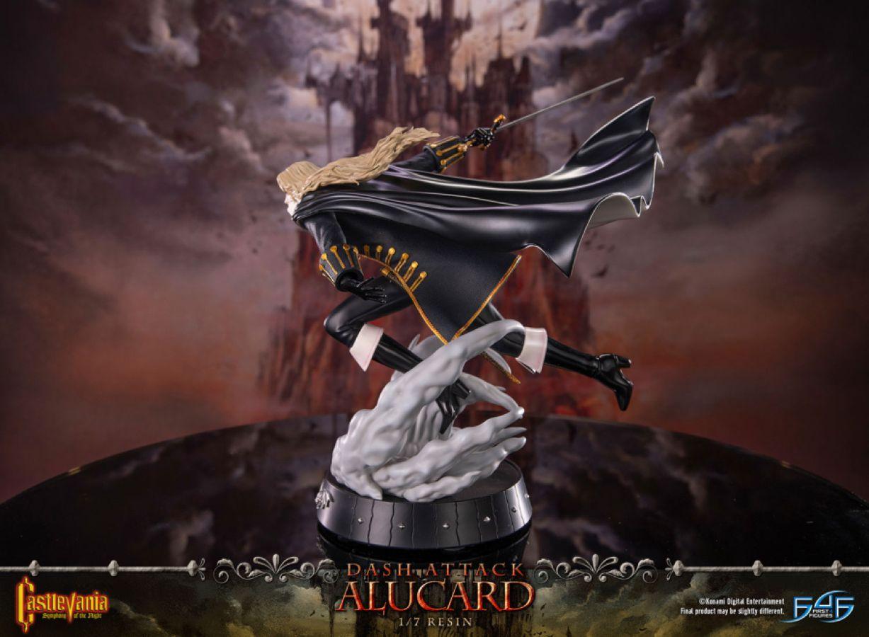 F4FCVSALST Castlevania: Symphony of the Night - Dash Attack Alucard Statue - First 4 Figures - Titan Pop Culture