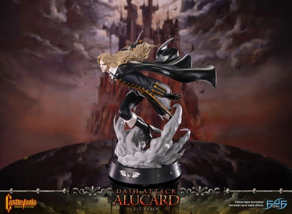 F4FCVSALST Castlevania: Symphony of the Night - Dash Attack Alucard Statue - First 4 Figures - Titan Pop Culture