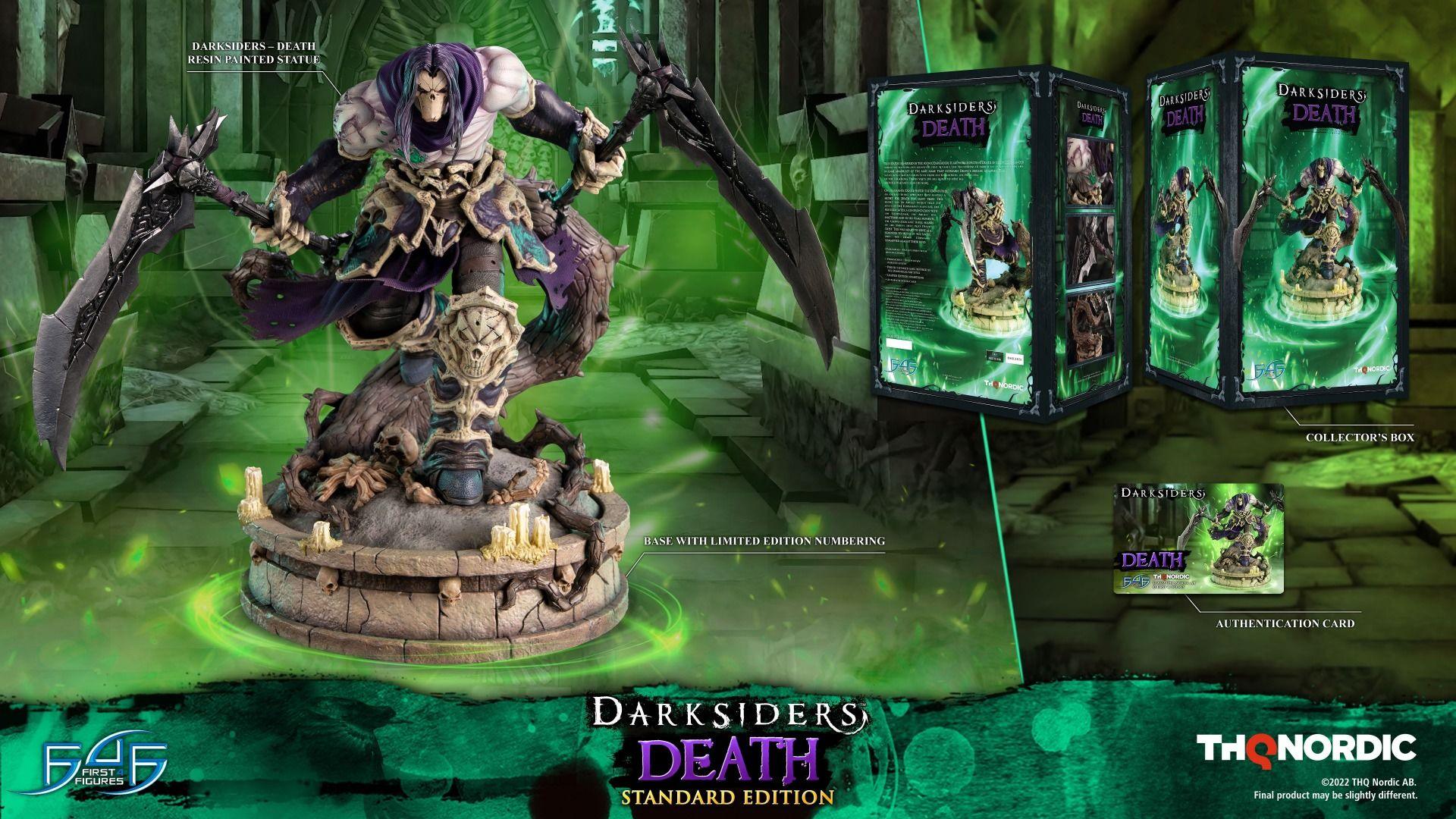 F4FDADEAST Darksiders - Death Statue - First 4 Figures - Titan Pop Culture