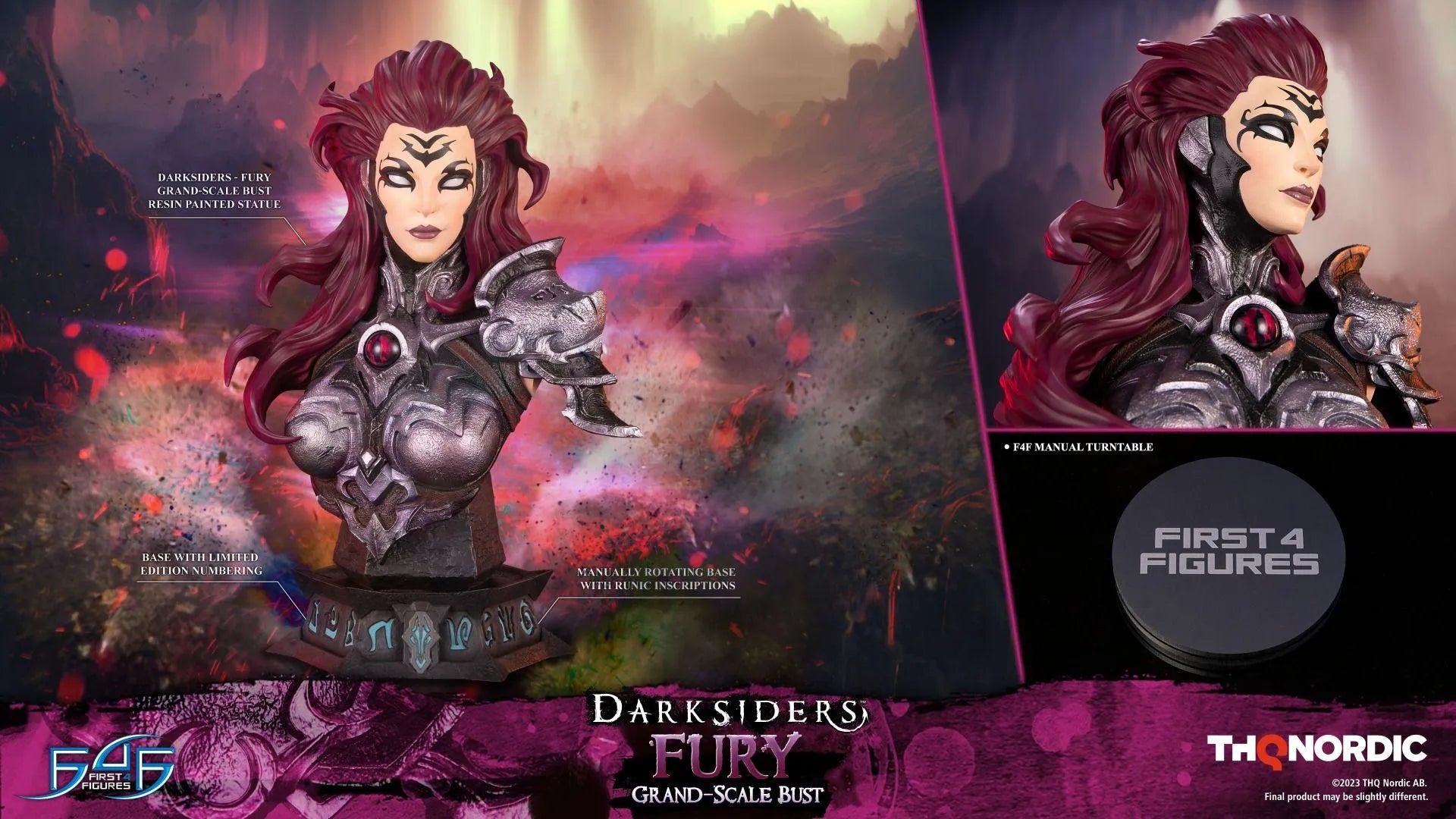 F4FDAFUGST Darksiders - Fury Grand Scale Bust - First 4 Figures - Titan Pop Culture