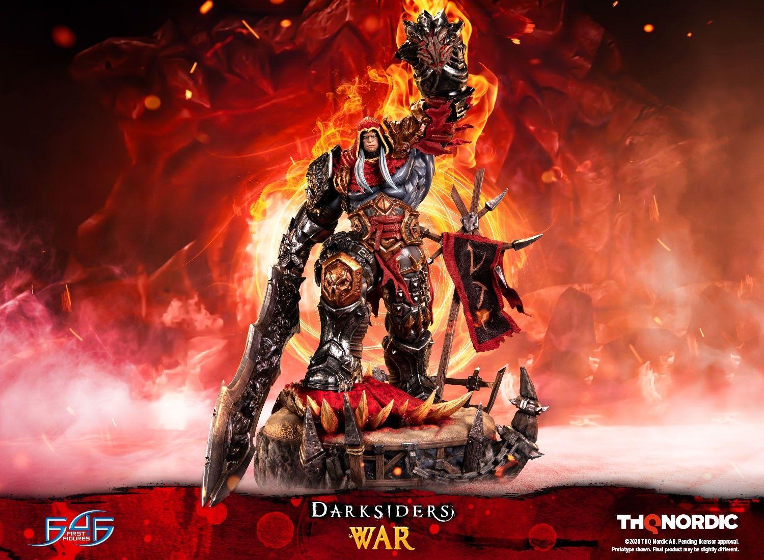 F4FDAWARST Darksiders - War Statue - First 4 Figures - Titan Pop Culture