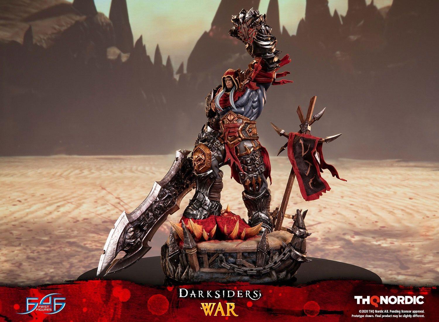 F4FDAWARST Darksiders - War Statue - First 4 Figures - Titan Pop Culture