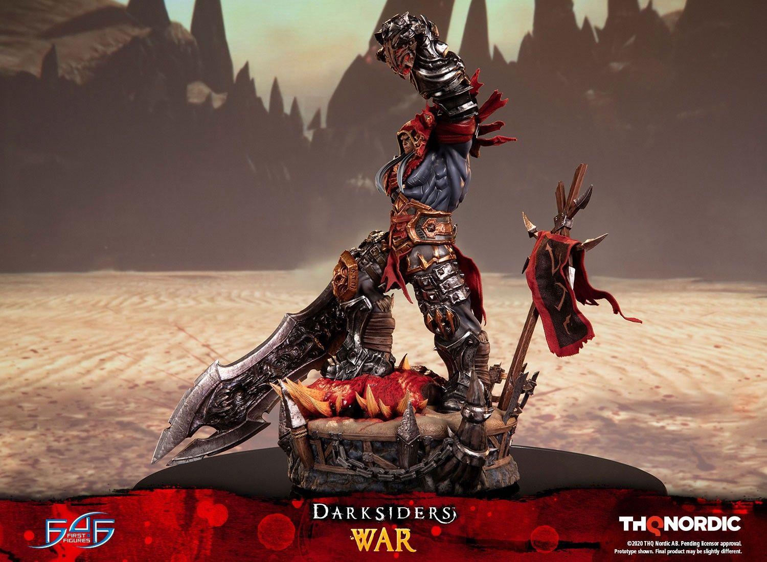 F4FDAWARST Darksiders - War Statue - First 4 Figures - Titan Pop Culture