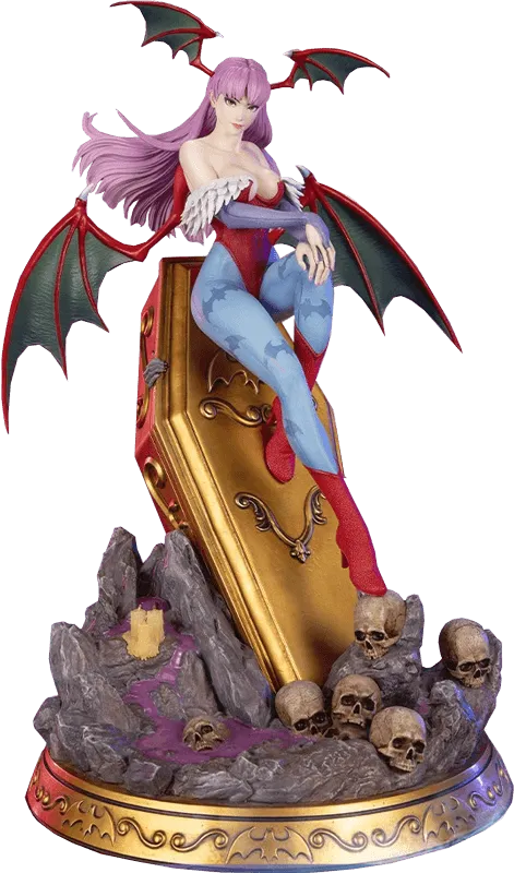 F4FDKM2RST Darkstalkers - Morrigan Aensland (Player 2 version) 1:6 Scale Statue - First 4 Figures - Titan Pop Culture