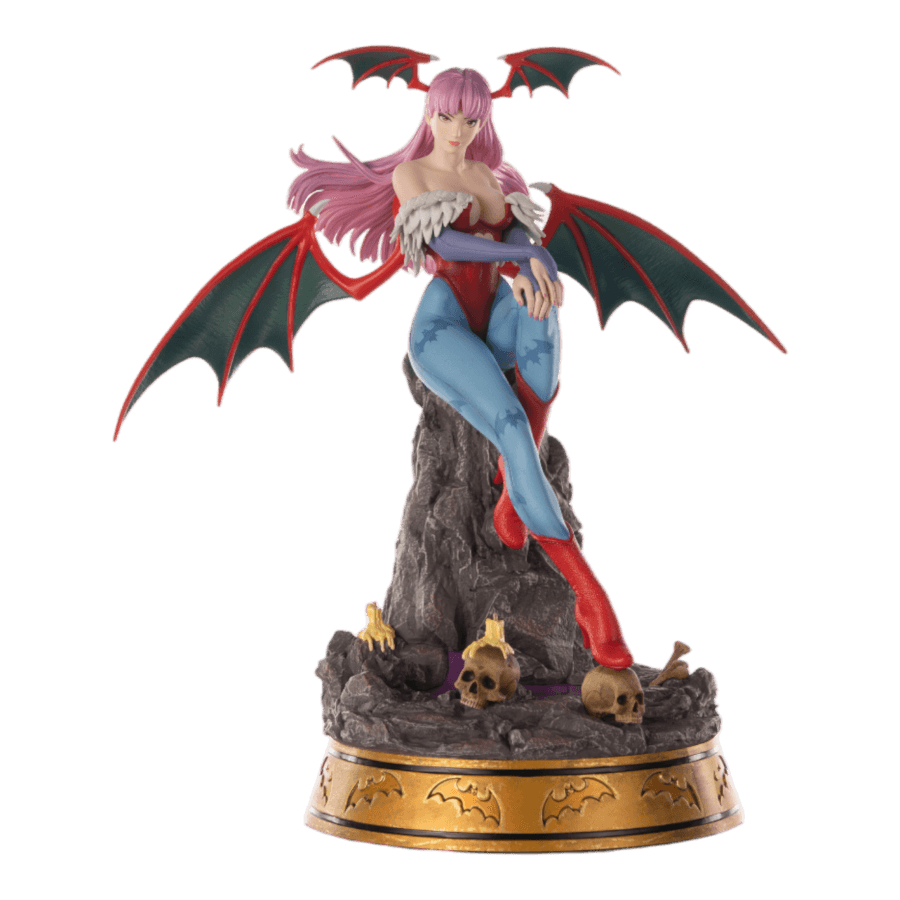 F4FDKM2VST Darkstalkers - Morrigam Aesland (Player 2 Variant) PVC Statue - First 4 Figures - Titan Pop Culture