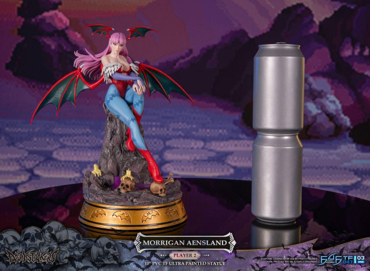 F4FDKM2VST Darkstalkers - Morrigam Aesland (Player 2 Variant) PVC Statue - First 4 Figures - Titan Pop Culture