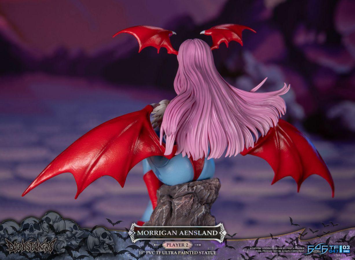 F4FDKM2VST Darkstalkers - Morrigam Aesland (Player 2 Variant) PVC Statue - First 4 Figures - Titan Pop Culture