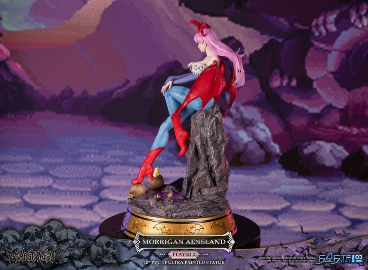 F4FDKM2VST Darkstalkers - Morrigam Aesland (Player 2 Variant) PVC Statue - First 4 Figures - Titan Pop Culture