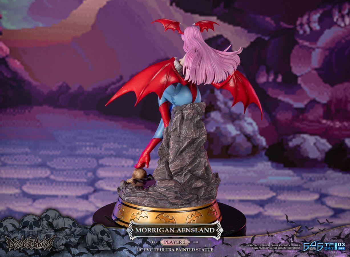 F4FDKM2VST Darkstalkers - Morrigam Aesland (Player 2 Variant) PVC Statue - First 4 Figures - Titan Pop Culture