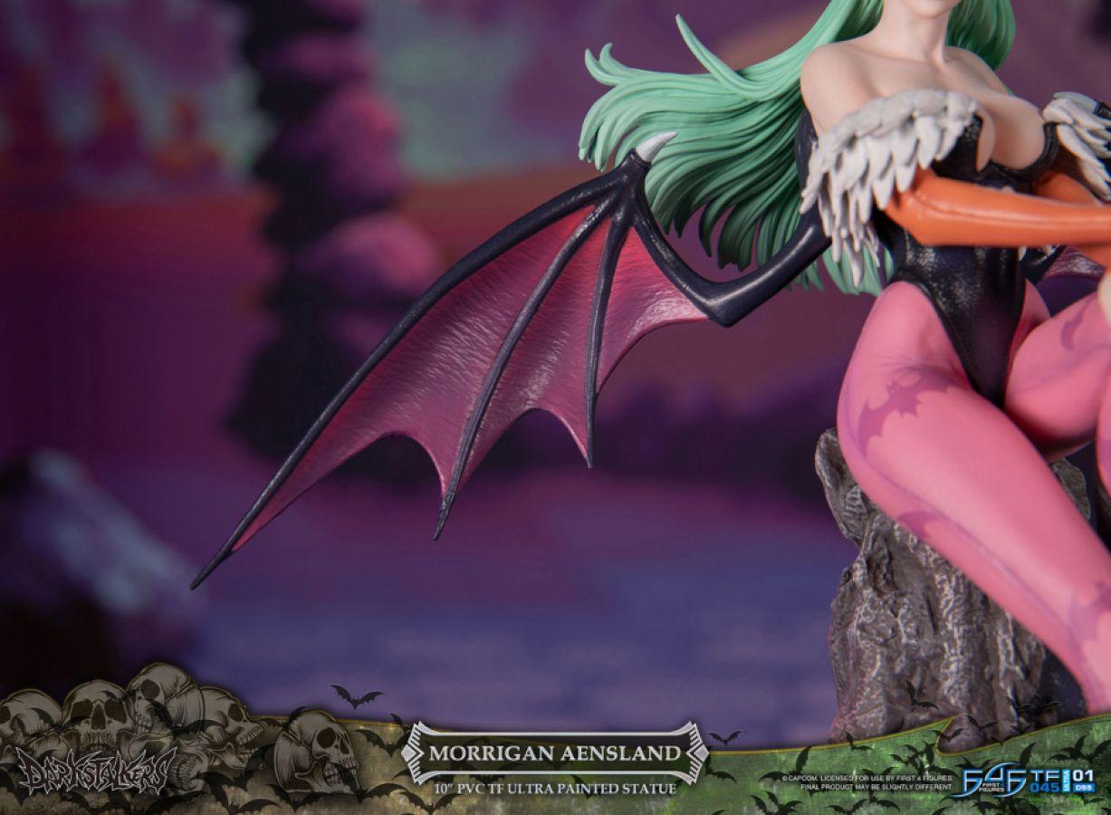 F4FDKMOVST Darkstalkers - Morrigan Aensland PVC Statue - First 4 Figures - Titan Pop Culture