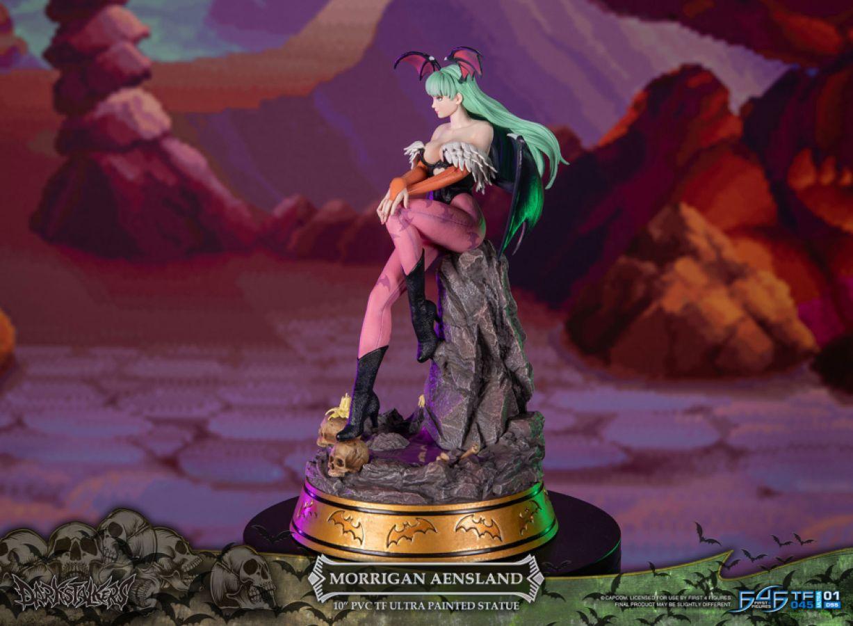 F4FDKMOVST Darkstalkers - Morrigan Aensland PVC Statue - First 4 Figures - Titan Pop Culture