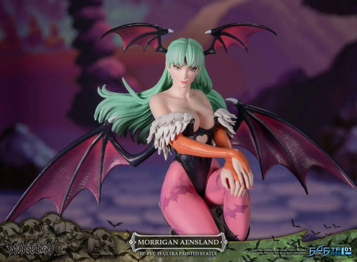 F4FDKMOVST Darkstalkers - Morrigan Aensland PVC Statue - First 4 Figures - Titan Pop Culture