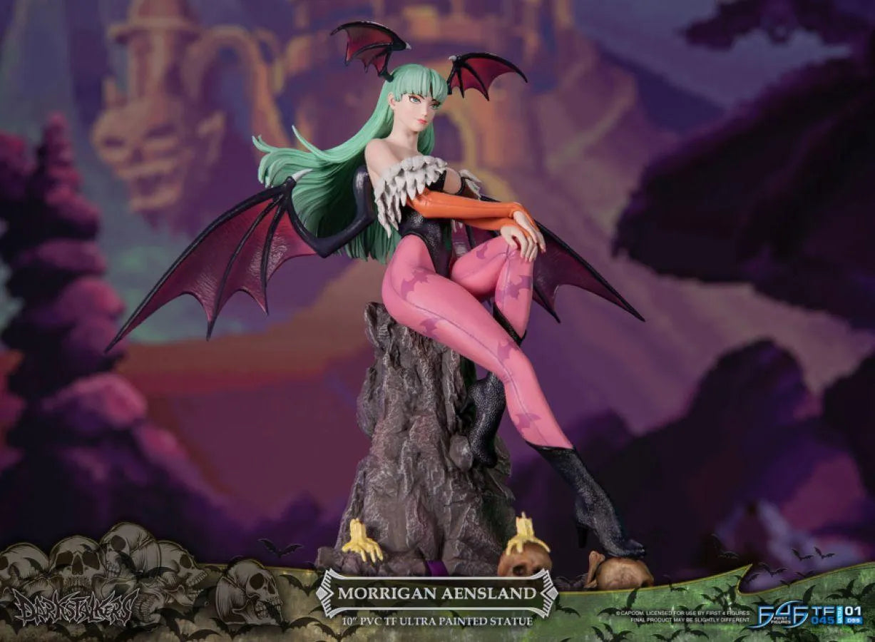 F4FDKMOVST Darkstalkers - Morrigan Aensland PVC Statue - First 4 Figures - Titan Pop Culture