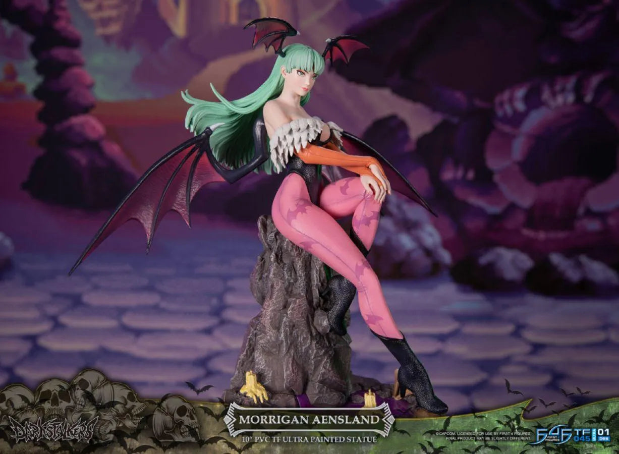 F4FDKMOVST Darkstalkers - Morrigan Aensland PVC Statue - First 4 Figures - Titan Pop Culture