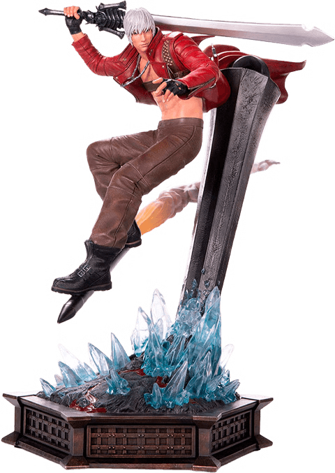 F4FDMCDAST Devil May Cry 3 - Dante Statue - First 4 Figures - Titan Pop Culture