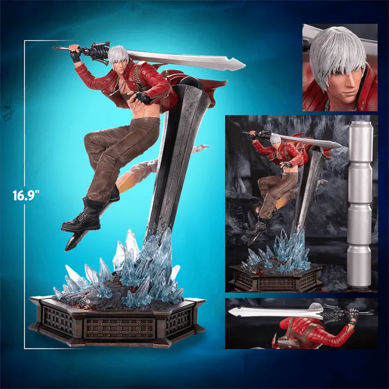 F4FDMCDAST Devil May Cry 3 - Dante Statue - First 4 Figures - Titan Pop Culture