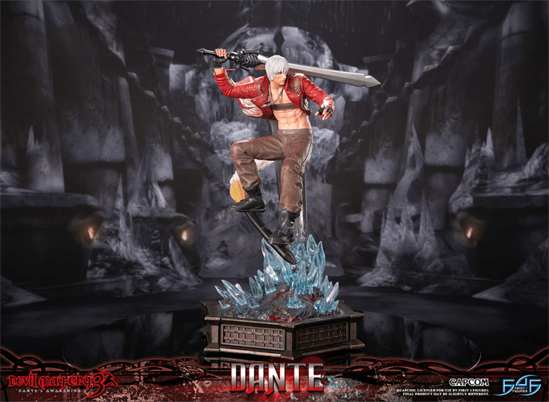 F4FDMCDAST Devil May Cry 3 - Dante Statue - First 4 Figures - Titan Pop Culture