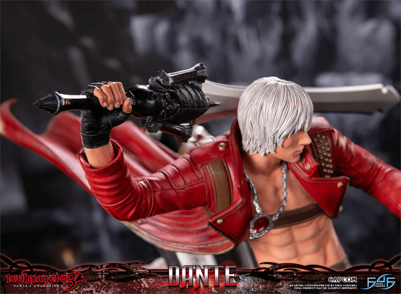 F4FDMCDAST Devil May Cry 3 - Dante Statue - First 4 Figures - Titan Pop Culture