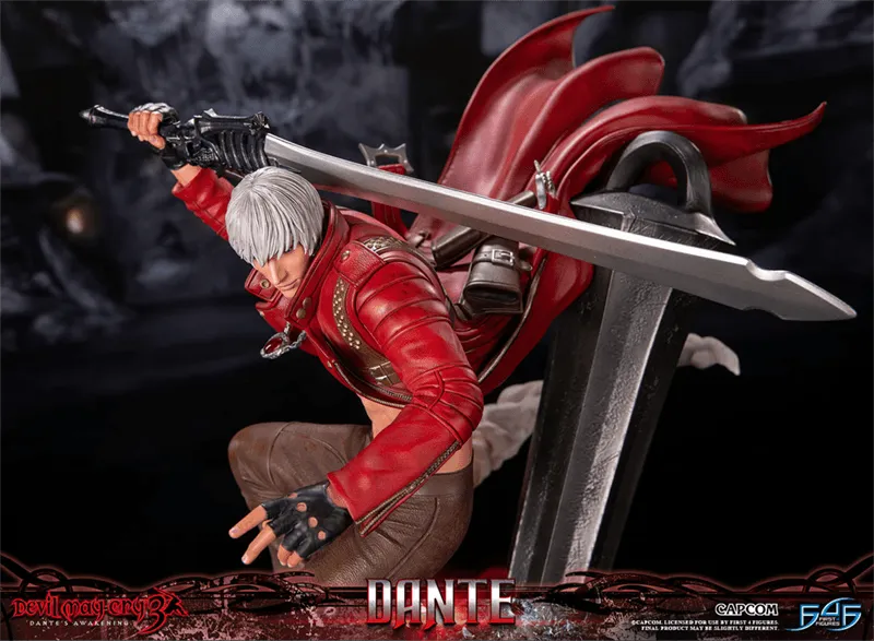 F4FDMCDAST Devil May Cry 3 - Dante Statue - First 4 Figures - Titan Pop Culture