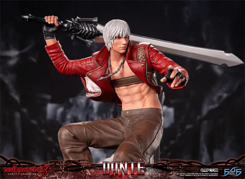 F4FDMCDAST Devil May Cry 3 - Dante Statue - First 4 Figures - Titan Pop Culture