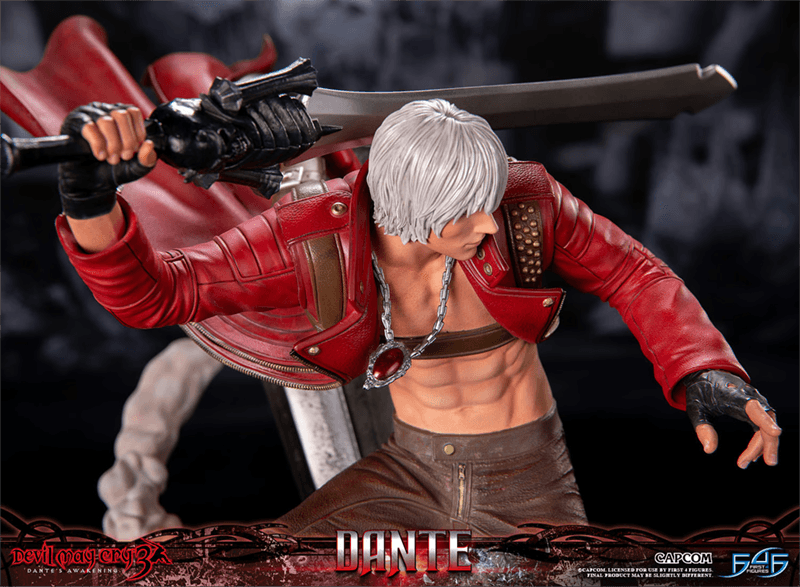 F4FDMCDAST Devil May Cry 3 - Dante Statue - First 4 Figures - Titan Pop Culture