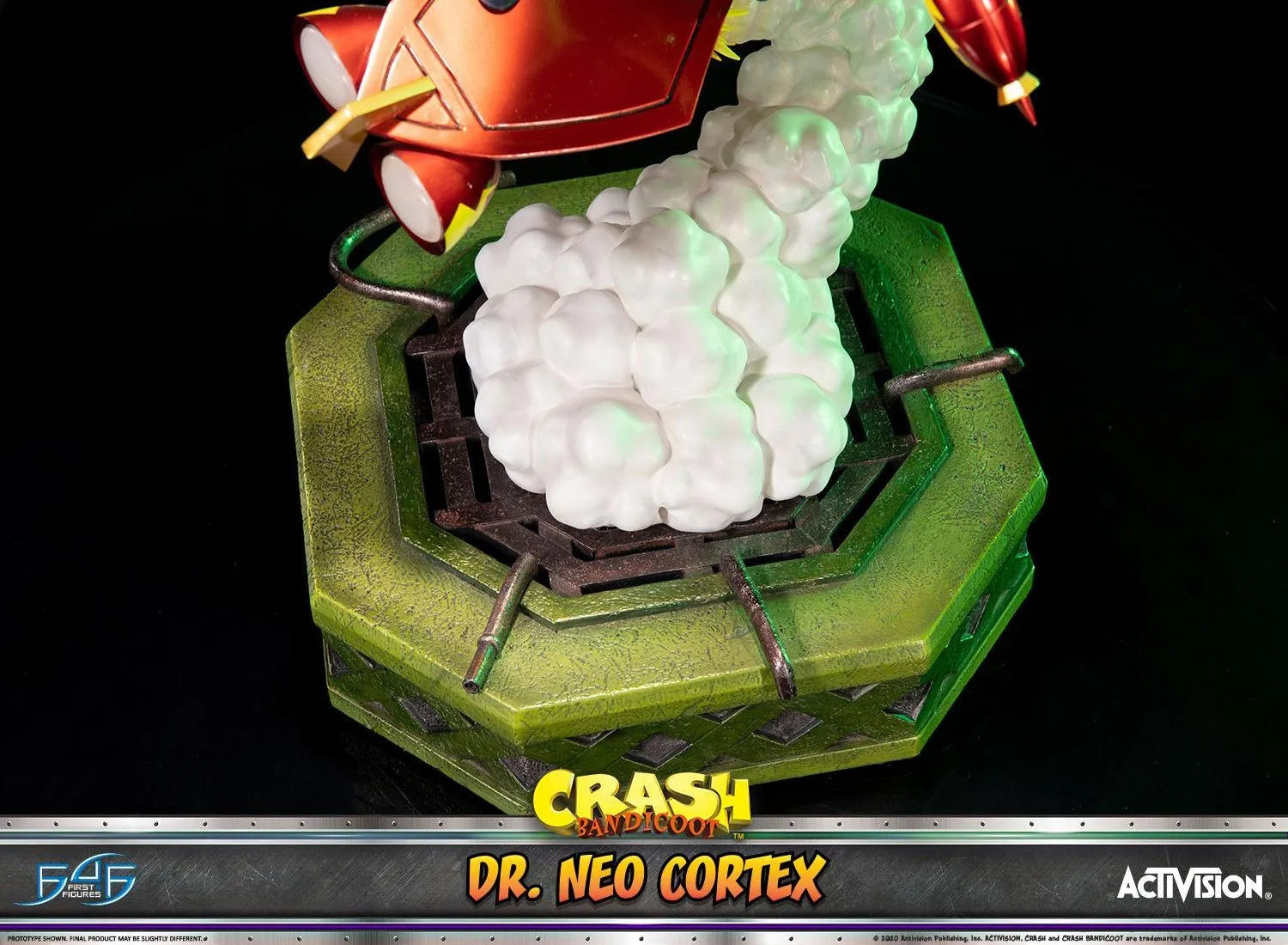 F4FDRNCST Crash Bandicoot - Dr Neo Cortex Statue - First 4 Figures - Titan Pop Culture