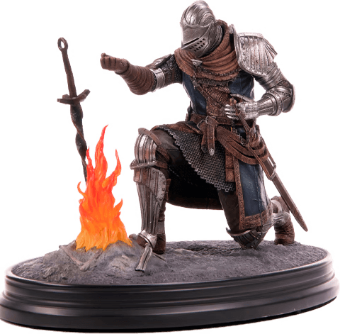 F4FDSEKBST Dark Souls - Elite Knight (Humanity Restored Edition) Statue - First 4 Figures - Titan Pop Culture