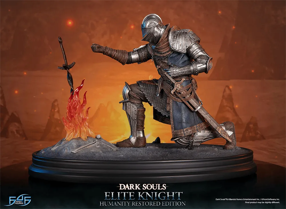 F4FDSEKBST Dark Souls - Elite Knight (Humanity Restored Edition) Statue - First 4 Figures - Titan Pop Culture