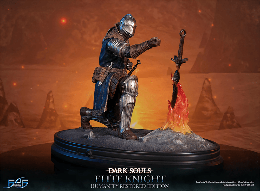 F4FDSEKBST Dark Souls - Elite Knight (Humanity Restored Edition) Statue - First 4 Figures - Titan Pop Culture