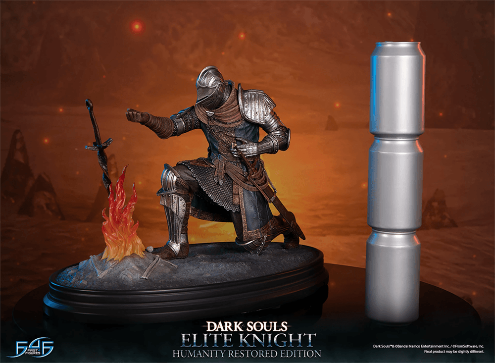F4FDSEKBST Dark Souls - Elite Knight (Humanity Restored Edition) Statue - First 4 Figures - Titan Pop Culture
