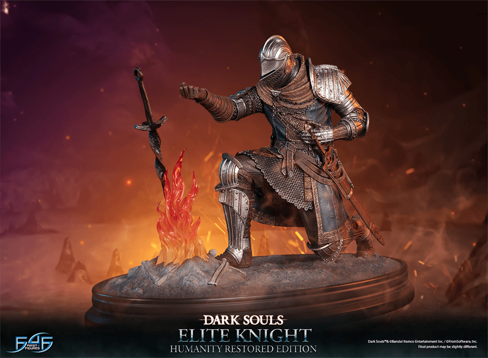 F4FDSEKBST Dark Souls - Elite Knight (Humanity Restored Edition) Statue - First 4 Figures - Titan Pop Culture